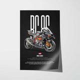 2023 RC 8C Motorcycle Poster
