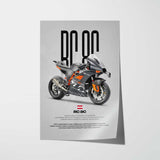 2023 RC 8C Motorcycle Poster