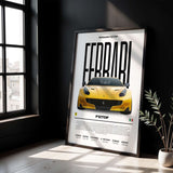 Ferrari F12 TDF Poster