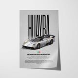 Huayra R Evo Car Poster