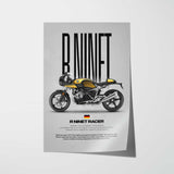2019 R nineT Racer Motorcycle Poster