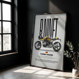 2019 R nineT Racer Motorcycle Poster