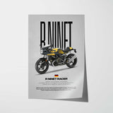 2019 R nineT Racer Motorcycle Poster