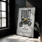 2019 R nineT Racer Motorcycle Poster