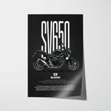2025-Present SV650 Motorcycle Poster