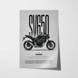 2025-Present SV650 Motorcycle Poster