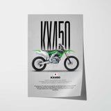 2019 KX450 Motorcycle Poster