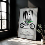 2019 KX450 Motorcycle Poster