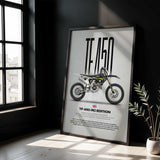 TF 450-RC Edition Motorcycle Poster
