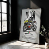 RS 660 Factory Motorcycle Poster