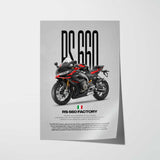 RS 660 Factory Motorcycle Poster