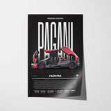 Pagani Huayra Poster