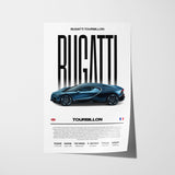 Bugatti Tourbillon Poster