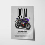 2026 RSV4 Factory Motorcycle Poster