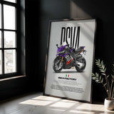 2026 RSV4 Factory Motorcycle Poster