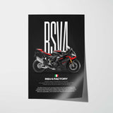 2025 RSV4 Factory Motorcycle Poster