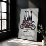 2021 RSV4 Factory Motorcycle Poster