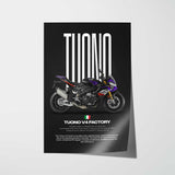 2026 Tuono V4 Factory Motorcycle Poster