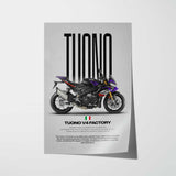 2026 Tuono V4 Factory Motorcycle Poster