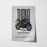 2026 Tuono V4 Factory Motorcycle Poster