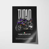 2026 Tuono V4 Factory Motorcycle Poster