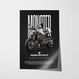 2014 Monster 1200 S Motorcycle Poster