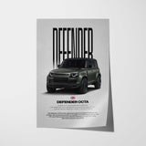 Defender OCTA Car Poster