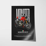 2017 Monster 1200 S Motorcycle Poster