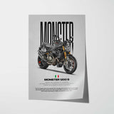 2017 Monster 1200 S Motorcycle Poster