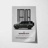 Defender OCTA Car Poster