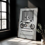 2015 VFR800F Interceptor Motorcycle Poster