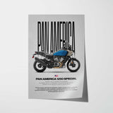 Pan America 1250 Special Motorcycle Poster
