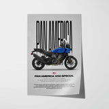 Pan America 1250 Special Motorcycle Poster
