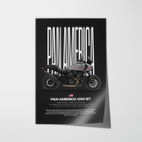 Pan America ST Motorcycle Poster