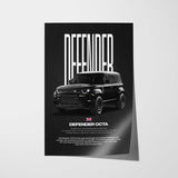 Defender OCTA Car Poster