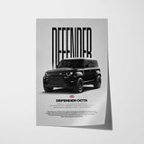 Defender OCTA Car Poster