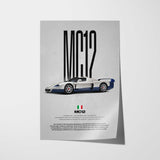 MC12 Car Poster