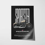 2014 XL883N Sportster Iron 883 Motorcycle Poster
