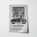 2014 XL883N Sportster Iron 883 Motorcycle Poster