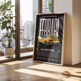 Ferrari 812 Competizione Poster