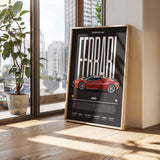 Ferrari J50 Poster