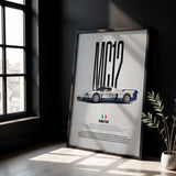MC12 Car Poster