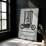 2014 Night Rod Special Motorcycle Poster