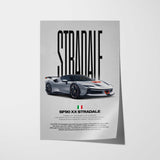 SF90 XX Stradale Car Poster