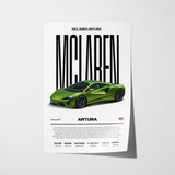 McLaren Artura Poster