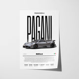 Pagani Imola Poster