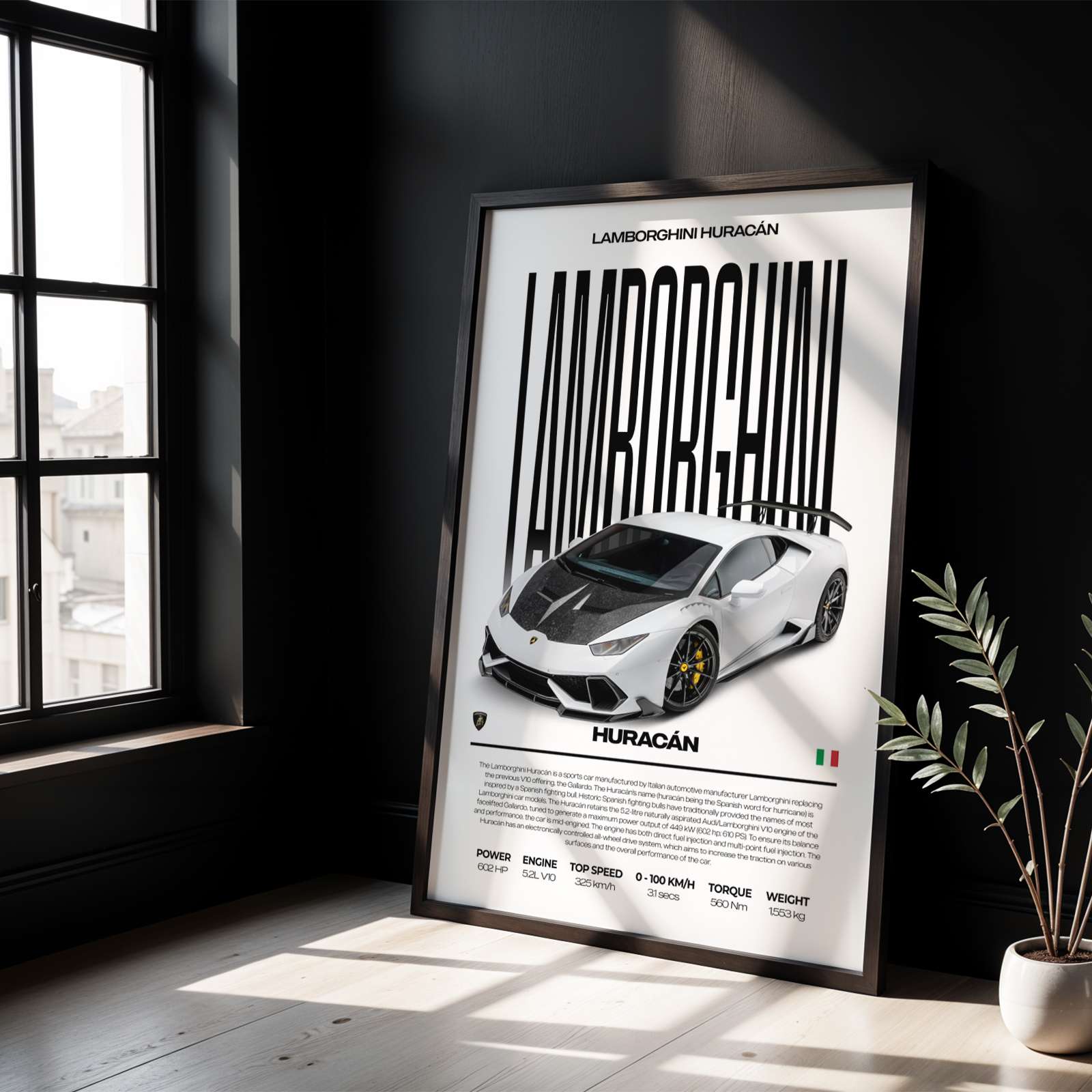 Lamborghini Huracán Poster