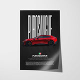 Purosangue Car Poster