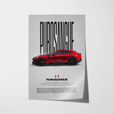 Purosangue Car Poster