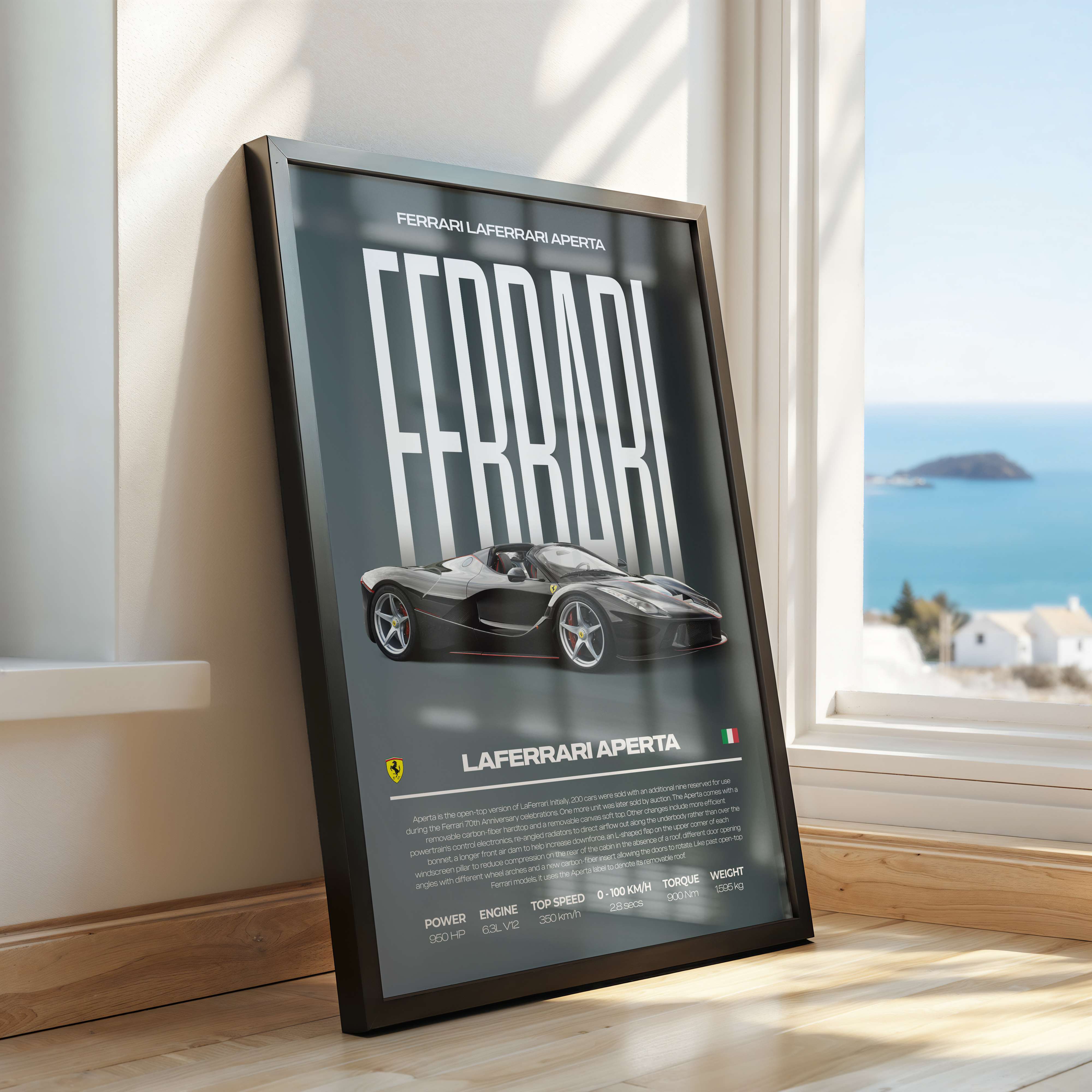 Ferrari LaFerrari Aperta Poster